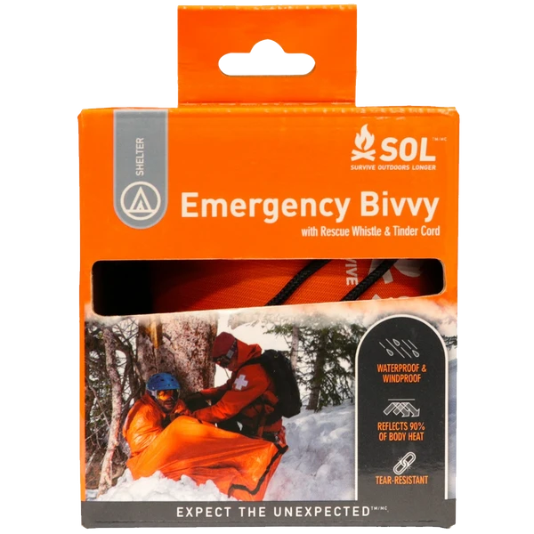 Adventure Medical SOL Emergency Bivvy With Rescue Whistle 1 Adventure Medical SOL Emergency Bivvy With Rescue Whistle