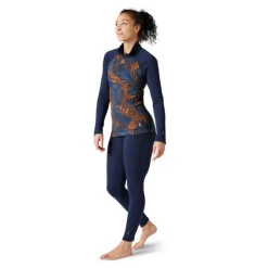 Smartwool Corporation 2023 Women's Merino 250 Baselayer Pattern 1/4 Zip -rei shop 115403 4 20947.1651580334