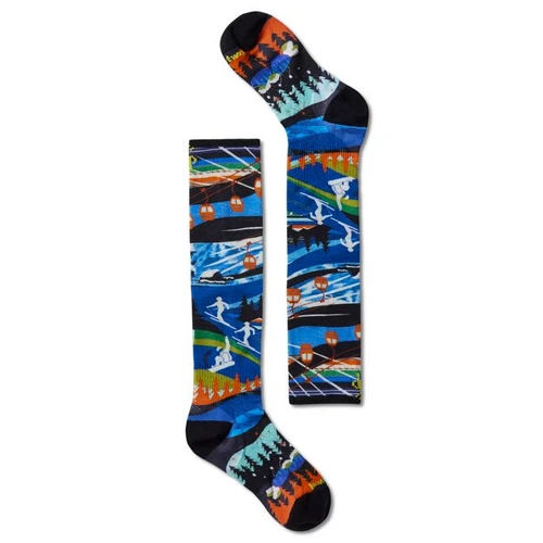 Smartwool Corporation 2022 Jr Performance Ski Zero Cushion Print Socks 2 Smartwool Corporation 2022 Jr Performance Ski Zero Cushion Print Socks - Image 2