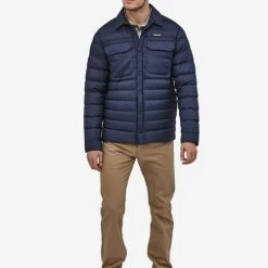 Patagonia 2022 Men's Silent Down Shirt Jacket -rei shop 117648 5 88536.1644592855