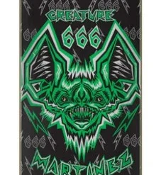 NHS Creature Martinez GRGB Bat Skateboard Deck