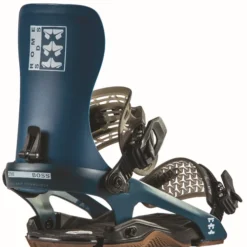 ROME SDS 2023 390 Boss Snowboard Bindings -rei shop 390BossNavy 27315.1654704674