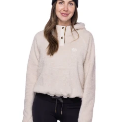 686 2023 Women's Crop Sherpa Hoody