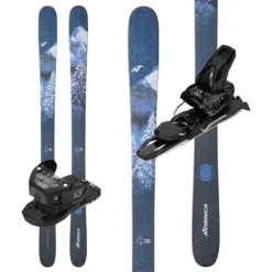 Nordica Santa Ana 93 Skis W/ Salomon Warden 11 MN Bindings - 2023