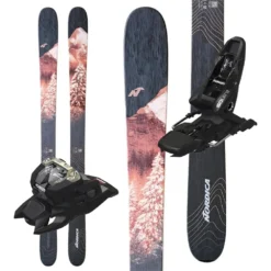 Nordica Santa Ana 98 Skis W/ Squire 11 GW Bindings - 2023