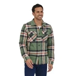 Patagonia 2023 Men's Insulated Fjord Flannel Shirt -rei shop POS WBF22 20385 FYHG MK1 89448.1655753004