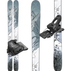 Rossignol Black Ops 92 Skis W/ Tyrolia Attack 11 Bindings - 2023