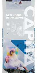 Capita Snowboarding - C3 2023 Defenders Of Awesome Snowboard -rei shop RST03 DOA 155W 88408.1659390302