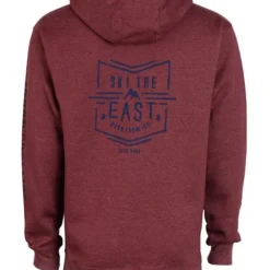 Ski The East 2022 Men's Element Pullover Hoodie -rei shop Ski the east brick pullover 63673.1636402481