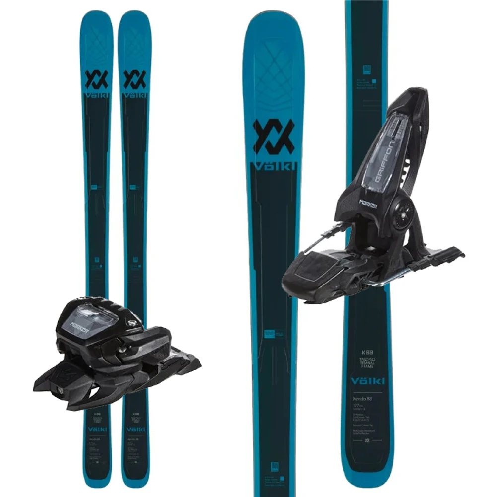 Volkl Kendo 88 W/ Marker Griffon 13 ID GW Bindings - 2023 1 Volkl Kendo 88 W/ Marker Griffon 13 ID GW Bindings - 2023