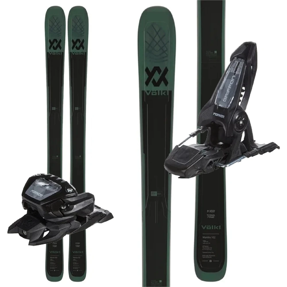 Volkl Mantra 102 W/ Marker Griffon 13 ID GW Bindings - 2023 1 Volkl Mantra 102 W/ Marker Griffon 13 ID GW Bindings - 2023