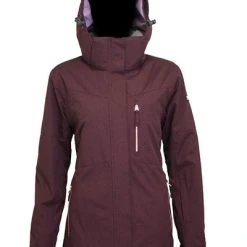 Turbine 2023 Women's Wilder Jacket -rei shop Wilder Jacket SKU 221 65 Vineyard Wine Front View 40735.1675969095
