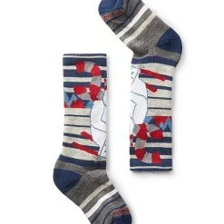 Smartwool Corporation 2023 Kids Wintersport Full Cushion Yeti Socks -rei shop alp blue 60295.1669403032