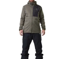 Picture Organic Clothing 2023 Men's Bake Grid Full Zip Fleece Hoodie