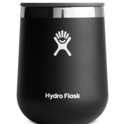 Hydroflask 10 Oz Wine Tumbler -rei shop black 58852.1676676615