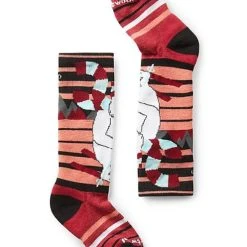 Smartwool Corporation 2023 Kids Wintersport Full Cushion Yeti Socks -rei shop black yetti 49101.1669403093