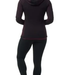 Smartwool Corporation 2023 Womens Intraknit Merino Fleece Full Zip Hoody -rei shop blk cher3 82859.1661439274