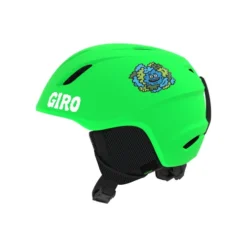 Giro - Bell Sports 2021 Launch -rei shop giro launch snow helmet matte bright green lilnugs side 50410.1672255603