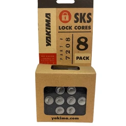 Yakima Products "Same Key System" Lock Cores - 8 Pack