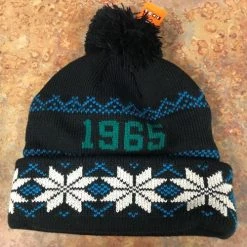 Pukka 2022 Ski Haus Pom Beanie -rei shop pom black green2 38586.1643137515