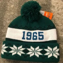 Pukka 2022 Ski Haus Pom Beanie -rei shop pom green white2 60708.1643137627