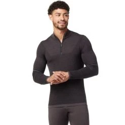 Smartwool Corporation 2023 Men's Intraknit Thermal Max Merino 1/4 Zip -rei shop shale1 88779.1661186600