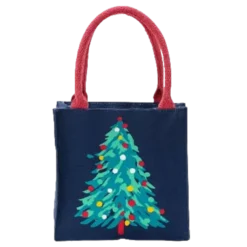 Abstract Christmas Tree Reusable Bag